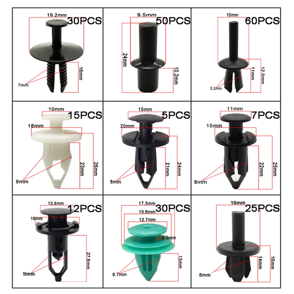 Универсальный Автомобильный Крепеж CNIKESIN зажимы для панели внутренняя обшивка