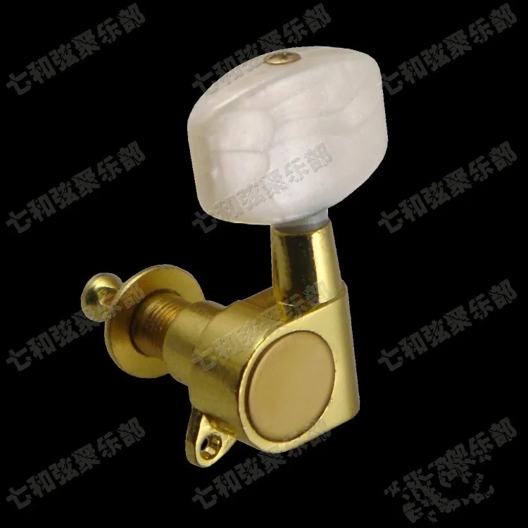 3R3L золотые встроенные гитарные колышки Тюнеры машинные головки для акустической