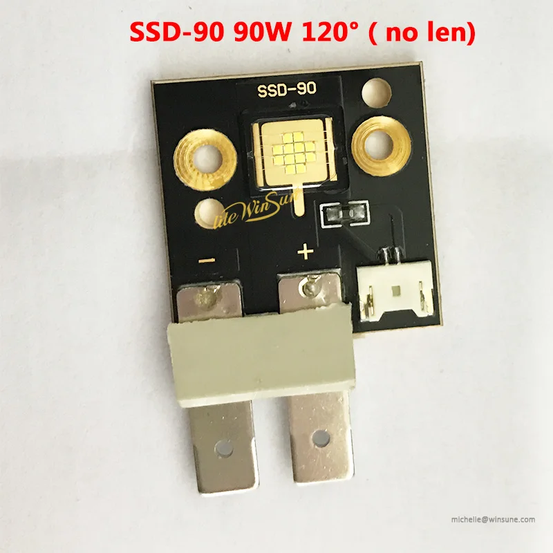 Litewinsune SSD-90 SST-300 YYT-320 высокое Мощность излучатель светодиодный "Сделай сам! светильник источник радиатора светодиодный привод Питание аксессуары - Цвет: 90W 120deg
