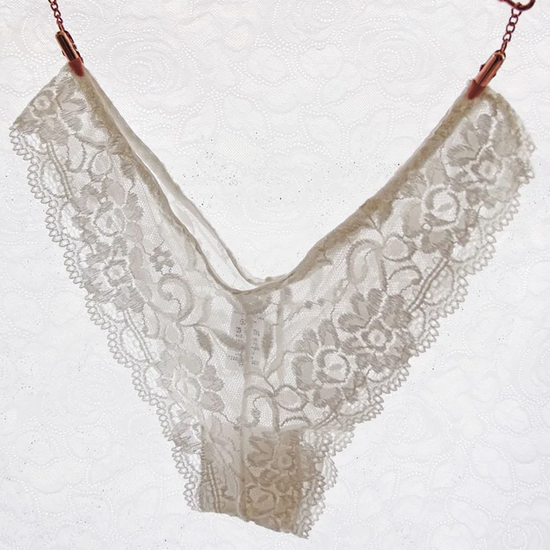 Женские сексуальные кружевные бесшовные трусики ультра тонкие большие размеры |