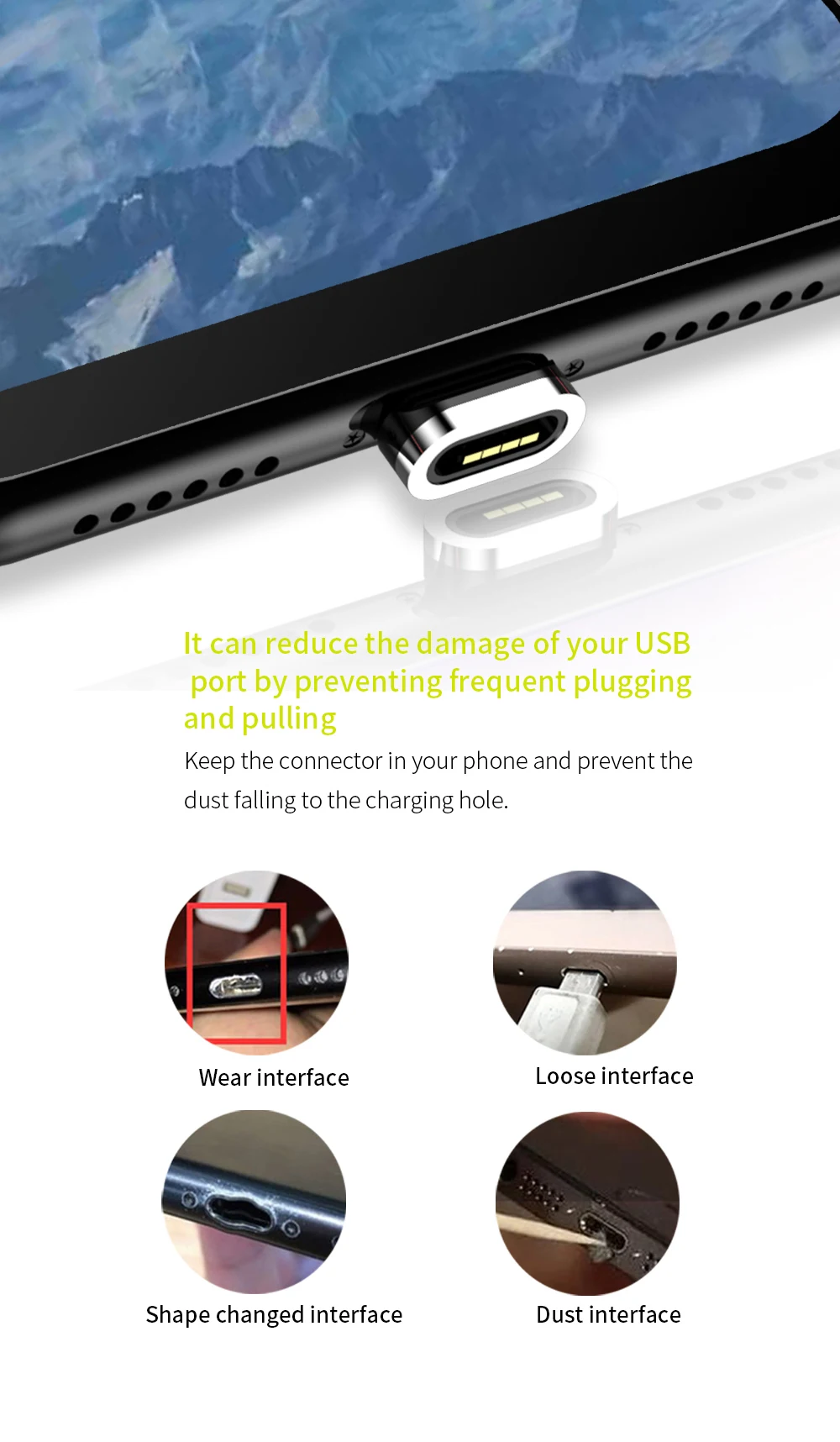 Wsken Магнитный usb type c кабель для samsung S9 huawei P20 Xiaomi mi8 Быстрая зарядка магнит USB-C type C зарядное устройство Шнур type-c устройство