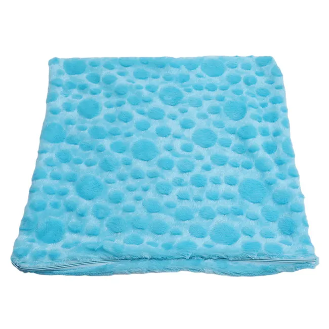 sky blue Короткий плюшевый чехол для подушки размером 40*40 см, квадратный чехол для дивана и автомобиля для дома, наволочка для стула, наволочка для гостиниц, товары для домашнего текстиля - Цвет: sky blue