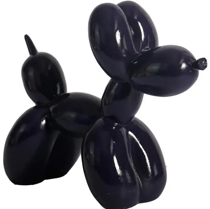 Современные Полимерные воздушные шары украшения для собаки настольные фигурки