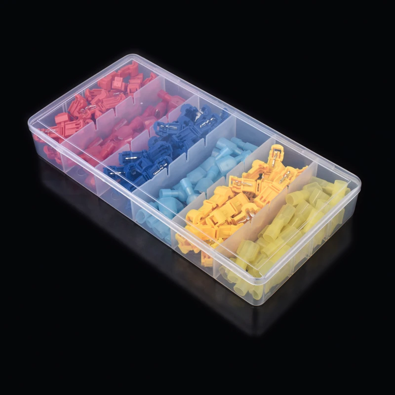 120 шт. быстрый монтаж проводов кабеля разъемы и клеммы для обжимной Scotch Lock