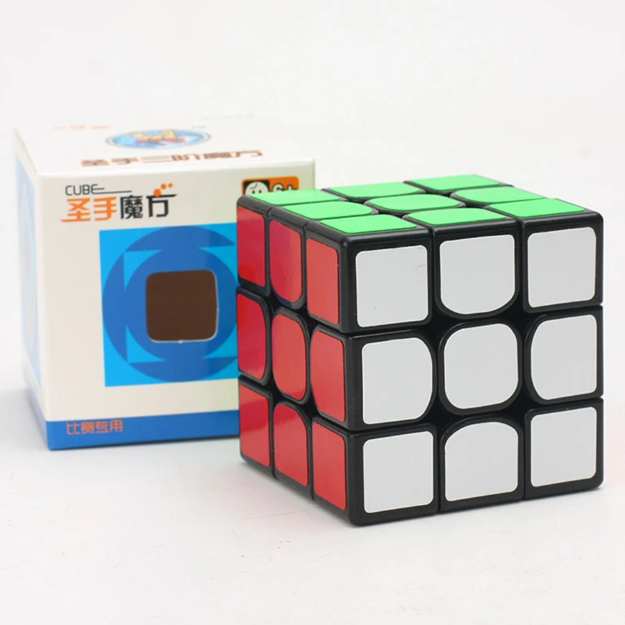 

Shengshou Fangyuan Magic Cube 3x3x3 Colorful Sticker Professional Speed Cube Square Round Puzzle Cube Kids Brain Teaser Toys