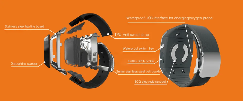 Умный беспроводной Bluetooth-фитнес датчик CONTEC CE CMS50K |