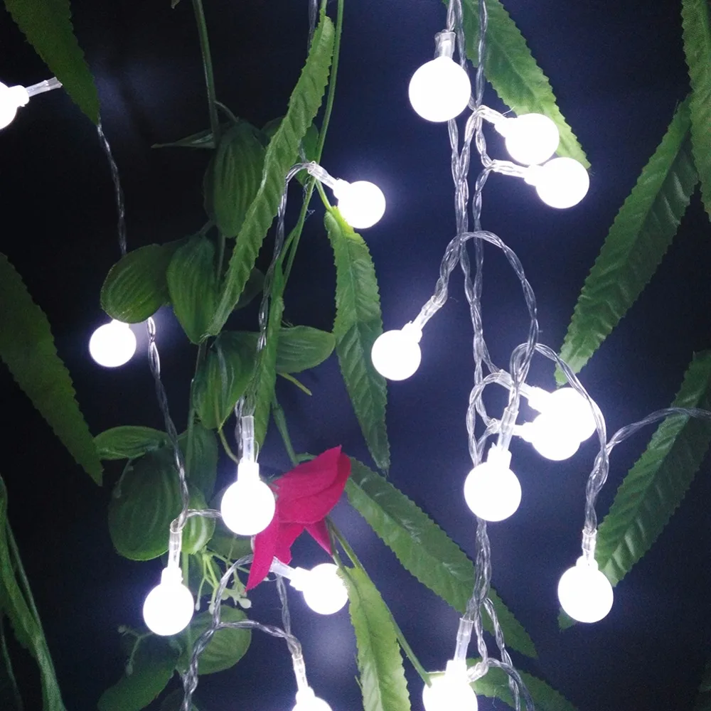 YIYANG 2018 мульти праздничный Романтический шар Светодиодная гирлянда AA батарея