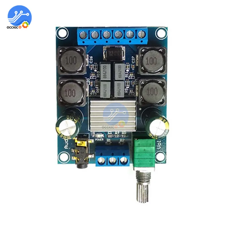 TPA3116D2 аудио цифровой усилитель плата 2X50W DC 4 5 27V двухканальный стерео регулятор