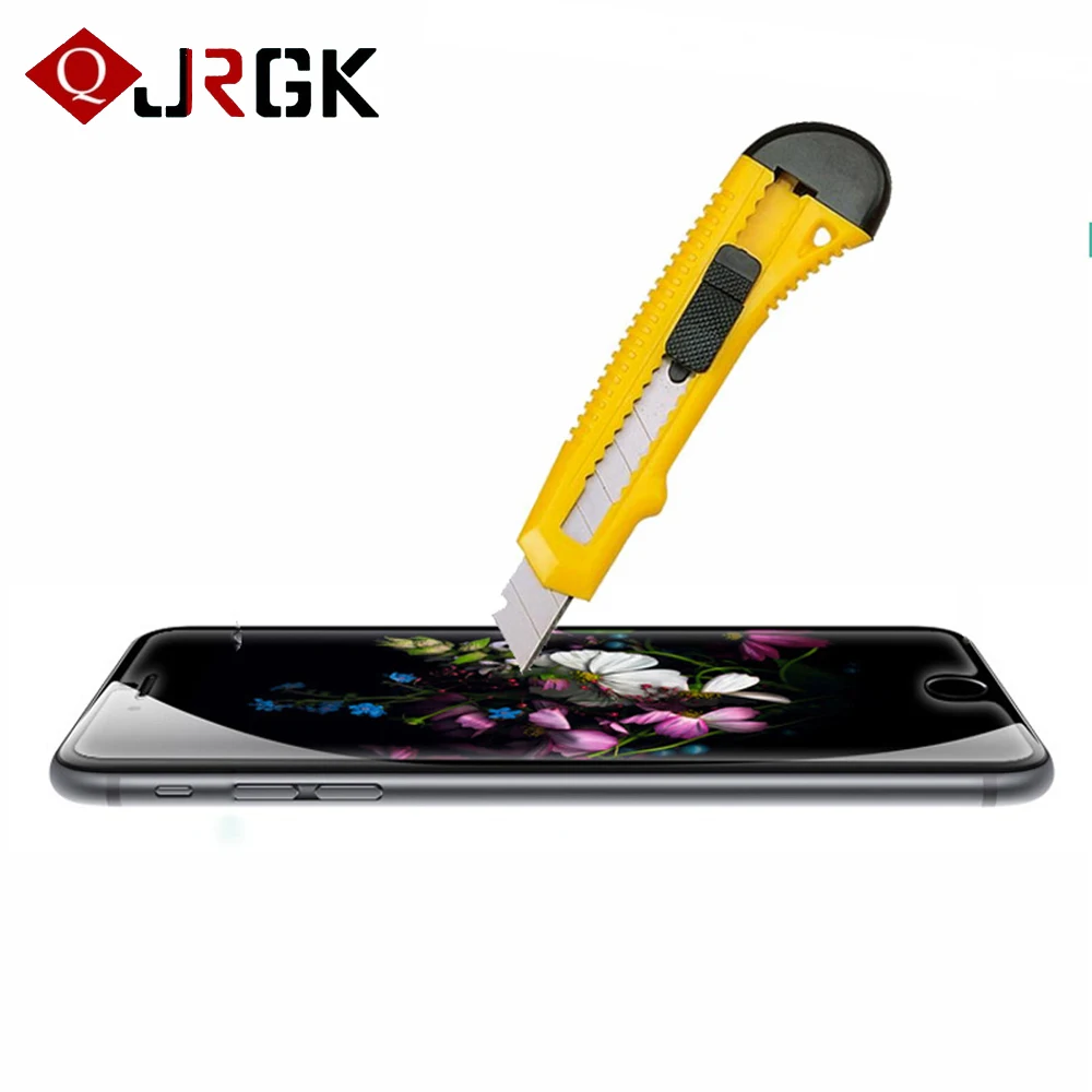 

100PCS JRGK HD 2.5D Screen Protector Clear Antifouling Tempered Glass film for iPhone 6 plus 6s plus 7 Plus For Iphone 8 plus X