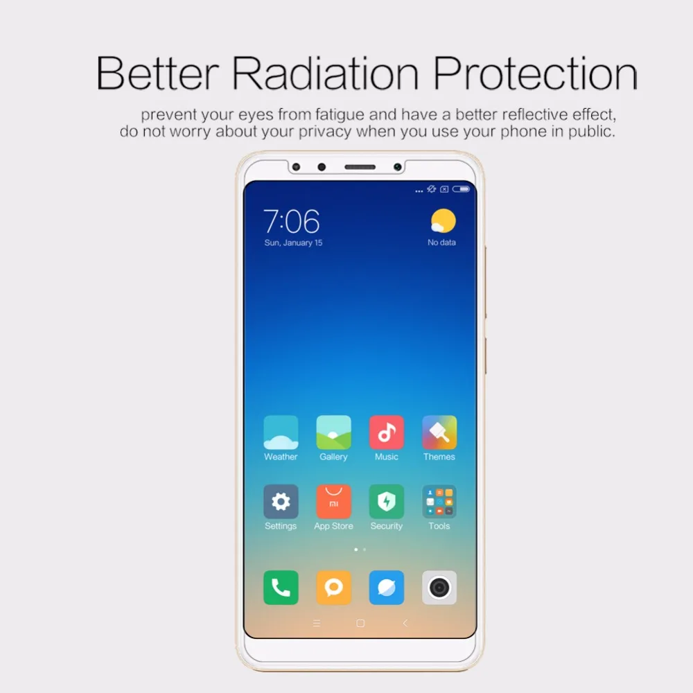 Nillkin прозрачная ПЭТ Высокая Прозрачная/матовая защитная пленка для xiaomi redmi5 redmi 5 plus Защитная пленка для экрана