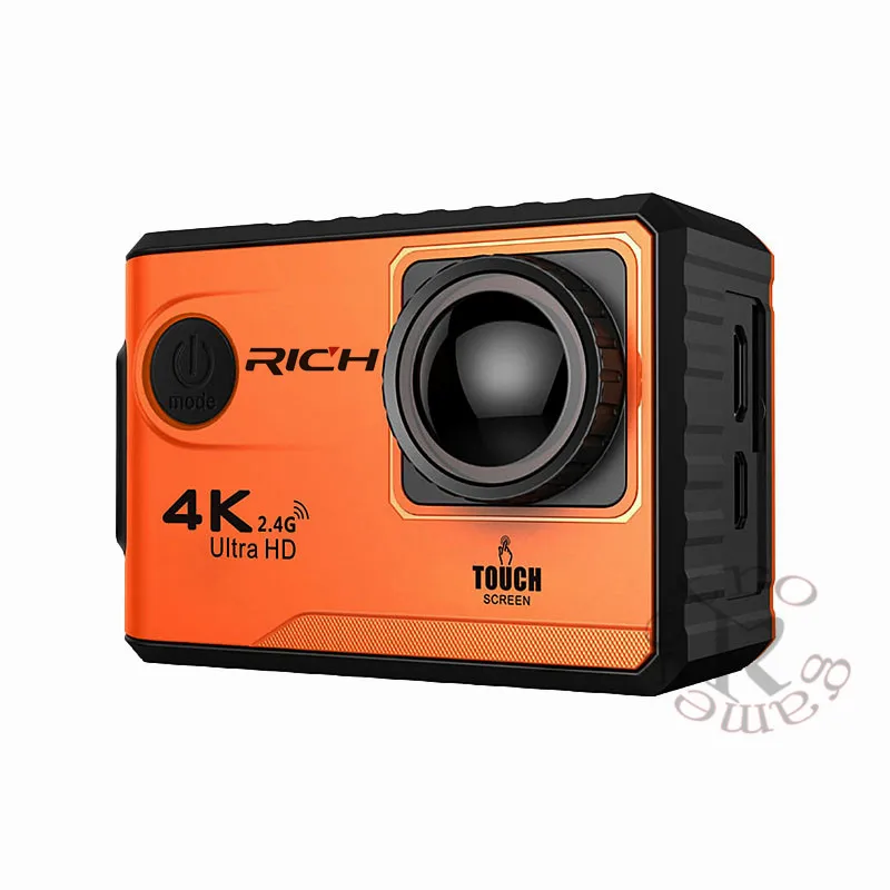 Экшн камера DHL 10 шт./лот F100B 4K Ultra HD 2 4G Wi Fi мини с сенсорным экраном 0 дюйма 1080P видео