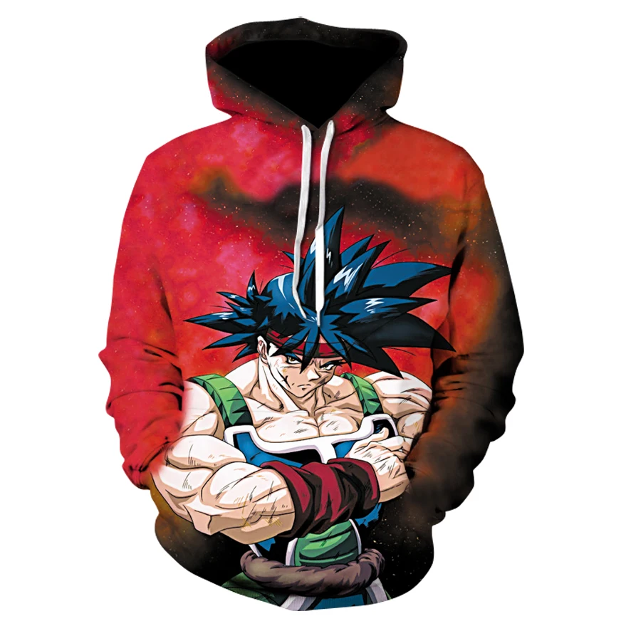 Мужская и Женская толстовка с капюшоном Dragon ball Z3D модная Толстовка в стиле