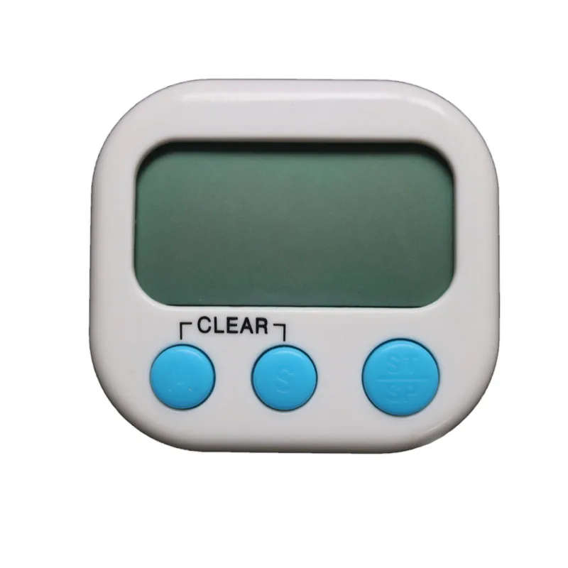 Новинка, кухонный lcd цифровой таймер, магнитный Таймер для приготовления, таймер обратного отсчета, Громкий будильник, напоминание о времени, подарок, 99 минут, 59s - Цвет: White