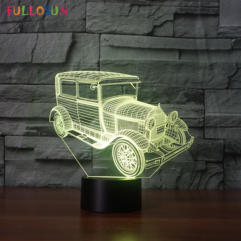 Новинка Gran Torino LED Настольная лампа 3D декоративная для гостиной креативные USB