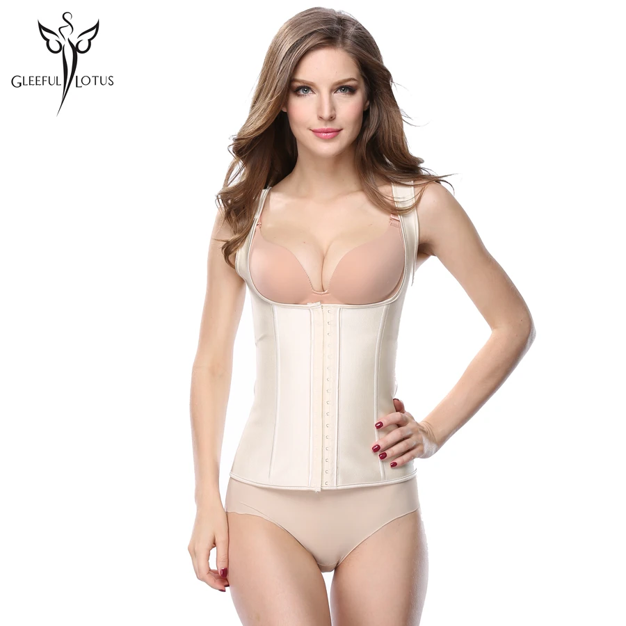 Латексный корсет под грудь стальной для тела с косточками женщин талии корсеты