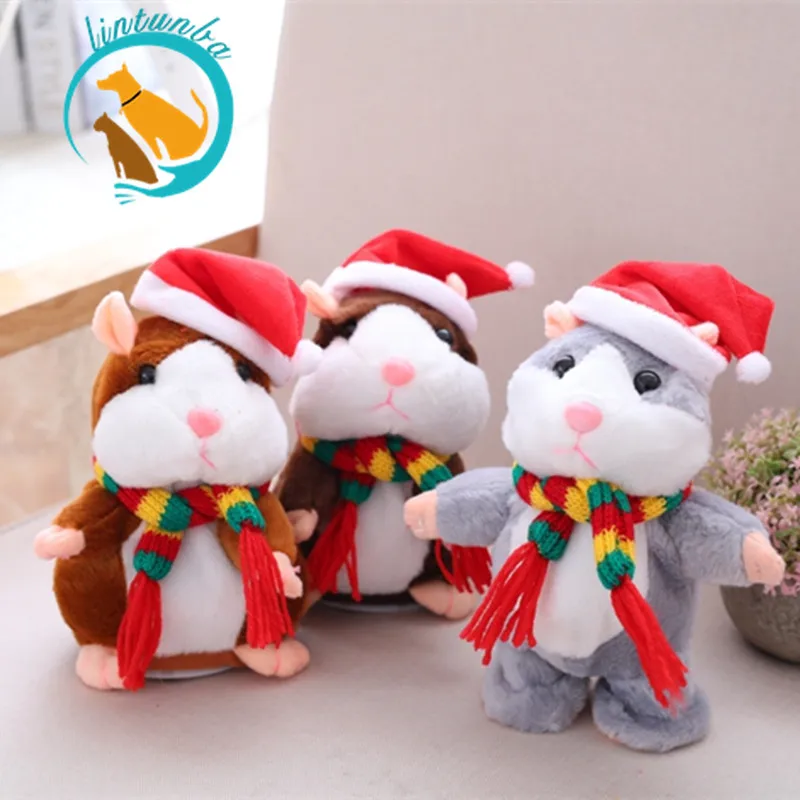 Электрический говорящий хомяк 15 см|hamster plush toy|hamster dollhamster toy |