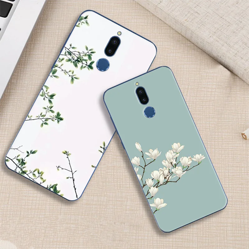 Caetoon Fastion Стиль чехол для huawei Maimang 6 Nova 2i ТПУ окрашенные мобильный телефон оболочки