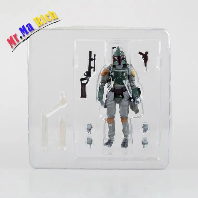 Star Wars Revo 005 Боба Фетт ПВХ фигурку Коллекционная модель игрушки 16 см Бесплатная