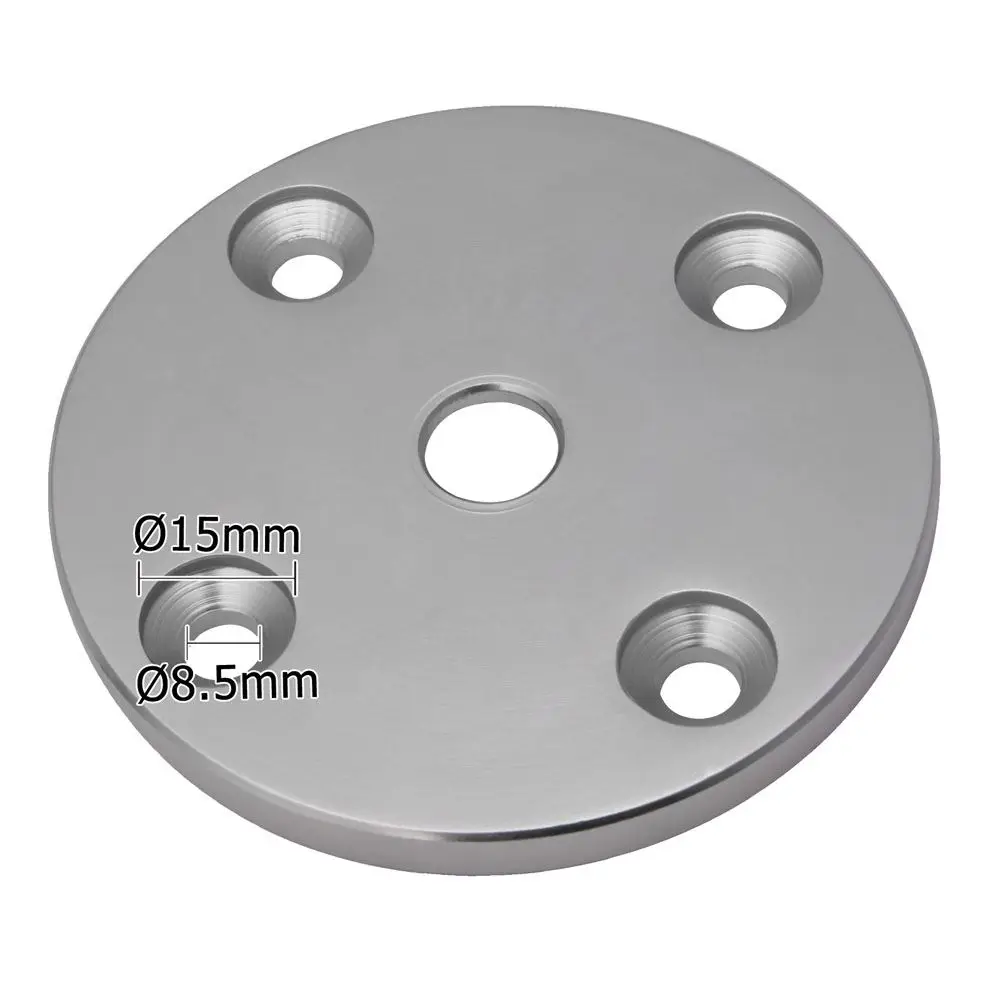 Алюминиевый перила Spigot бескаркасное Стеклянное Ограждение круглый балюстрада