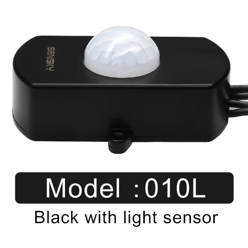 010L Sensky DC 12 В 24 В 5A PIR сенсор переключатель Мини PIR инфракрасный ИК датчик движения Детектор переключатель модуль для светодиодные ленты светильник - Цвет: 010L