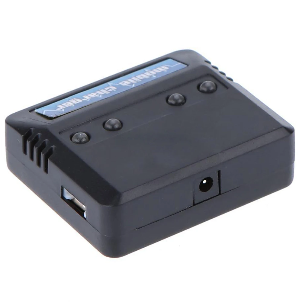 High Quality RC Plane 4-port Charger for Syma X5C +3.7V 800mAh 25C battery | Электроника