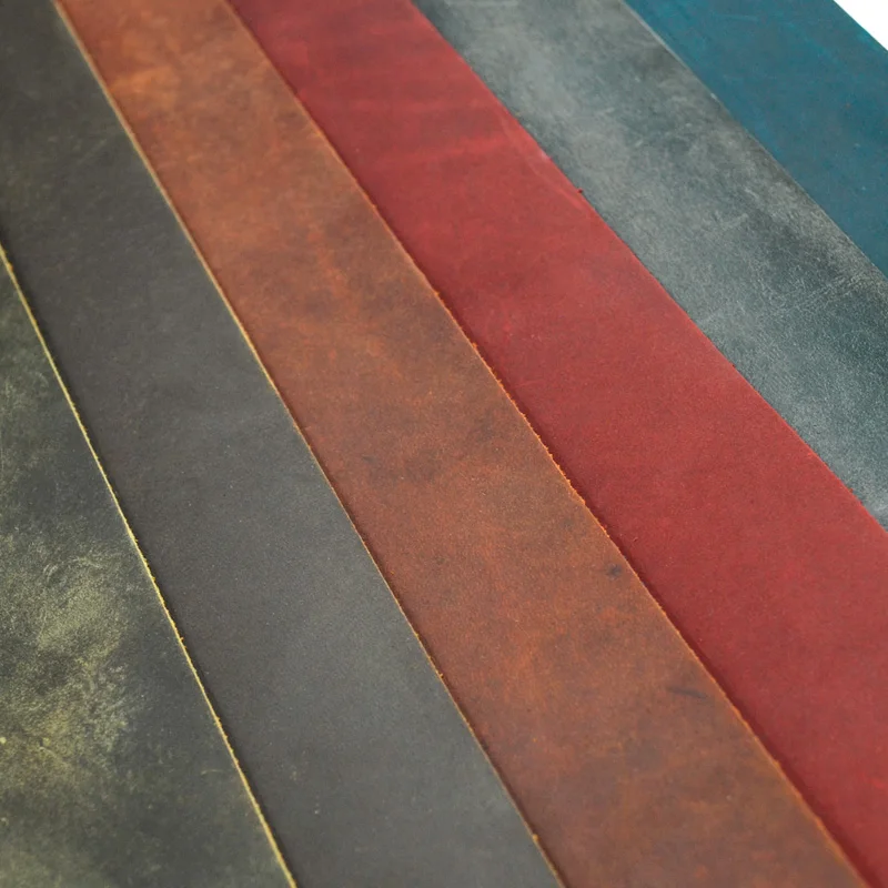 Retro top layer leather five-color crazy horse tanned material soft 2mm thickness | Дом и сад