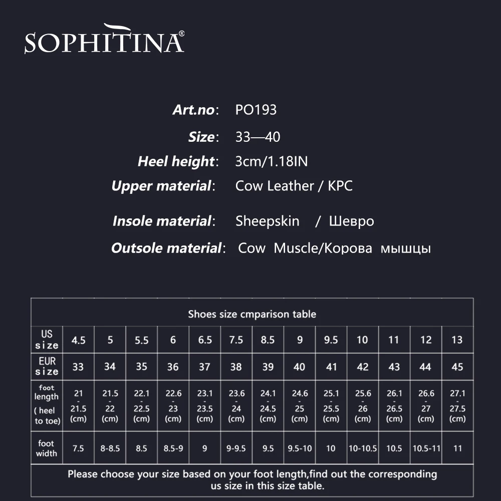 SOPHITINA/стильные женские босоножки из натуральной кожи повседневная обувь с