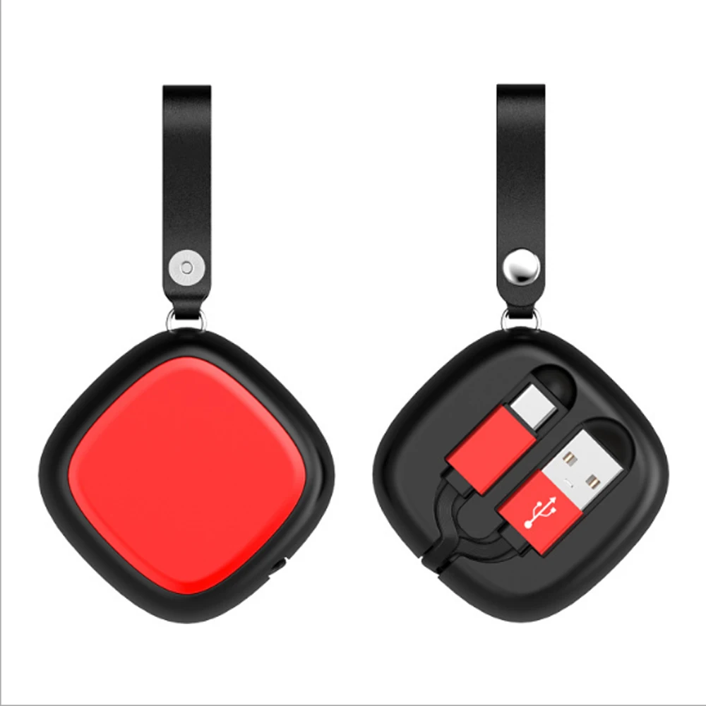 10 шт. Телескопический USB кабель для передачи данных Быстрая зарядка Micro type-C iPh Android