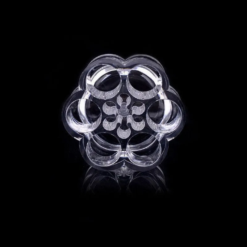 6 отверстий прозрачный круглый пластиковый акриловый косметический стеллаж для