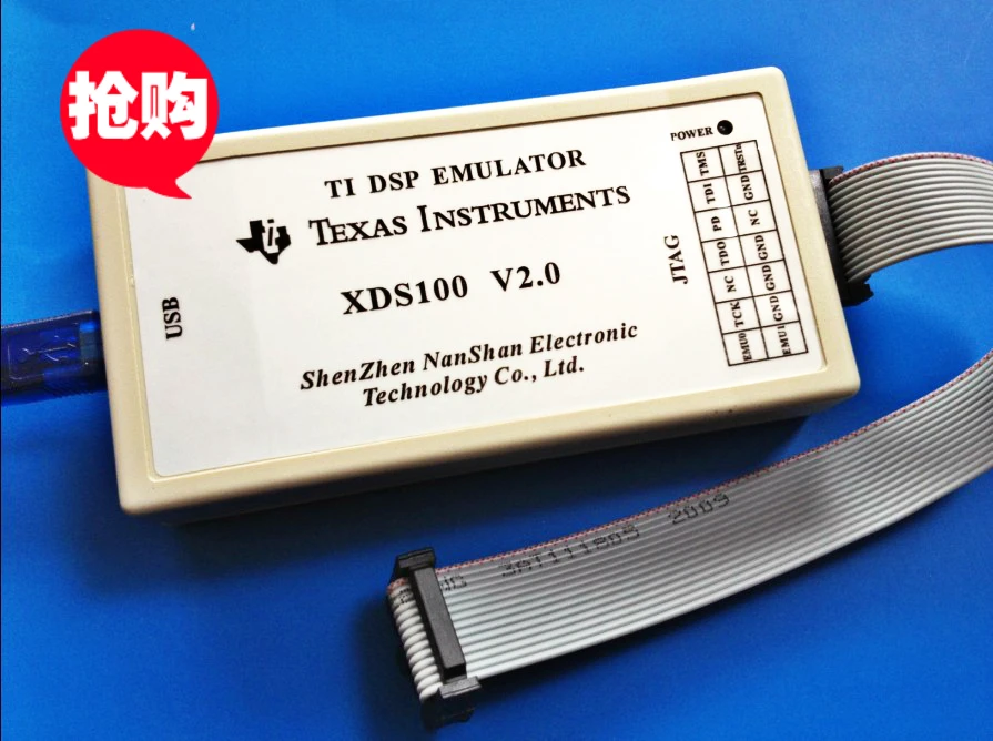 Прямая поставка с фабрики эмулятор DSP XDS100V2 официальная версия поддерживает T I ARM! |