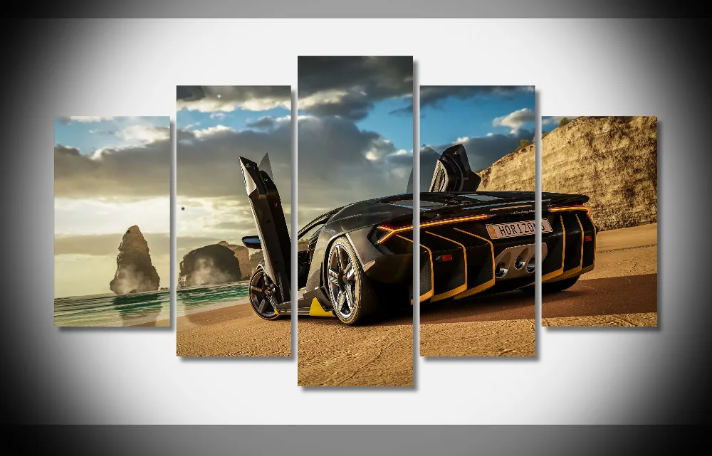 9030 Forza Horizon 3 Плакат оформлена галерея wrap art печать домашнего декора стены картину |