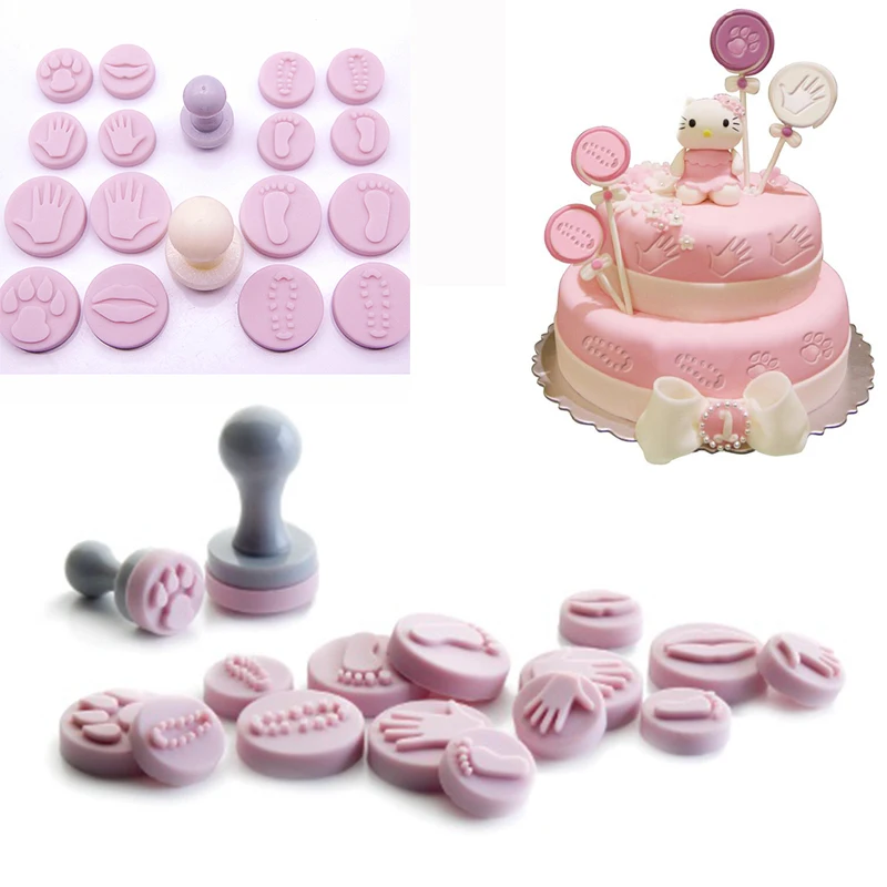 Мини-Тимберс для рукоделия отпечатков пальцев торта конфет мишек дорожек туфель