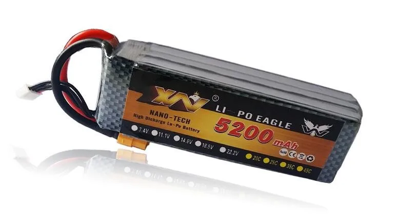 1 шт. YW 11 V 5200MAH 30C 3S 4S MAX 35C AKKU LiPo RC аккумулятор для радиоуправляемых квадрокоптеров