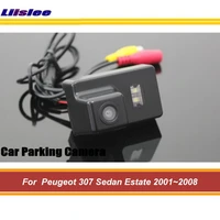 car rear view camera for peugeot 307 sedan estate 2001 2008 hd ccd auto back up reverse cam night vision accessories