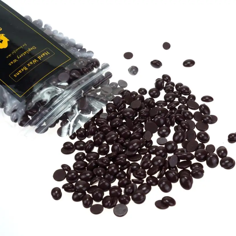 Hair removal Bean 50g No Strip Depilatory Hot Film Hard Wax Pellet Waxing Bikini Removal Chocolate 2AU4 | Красота и здоровье