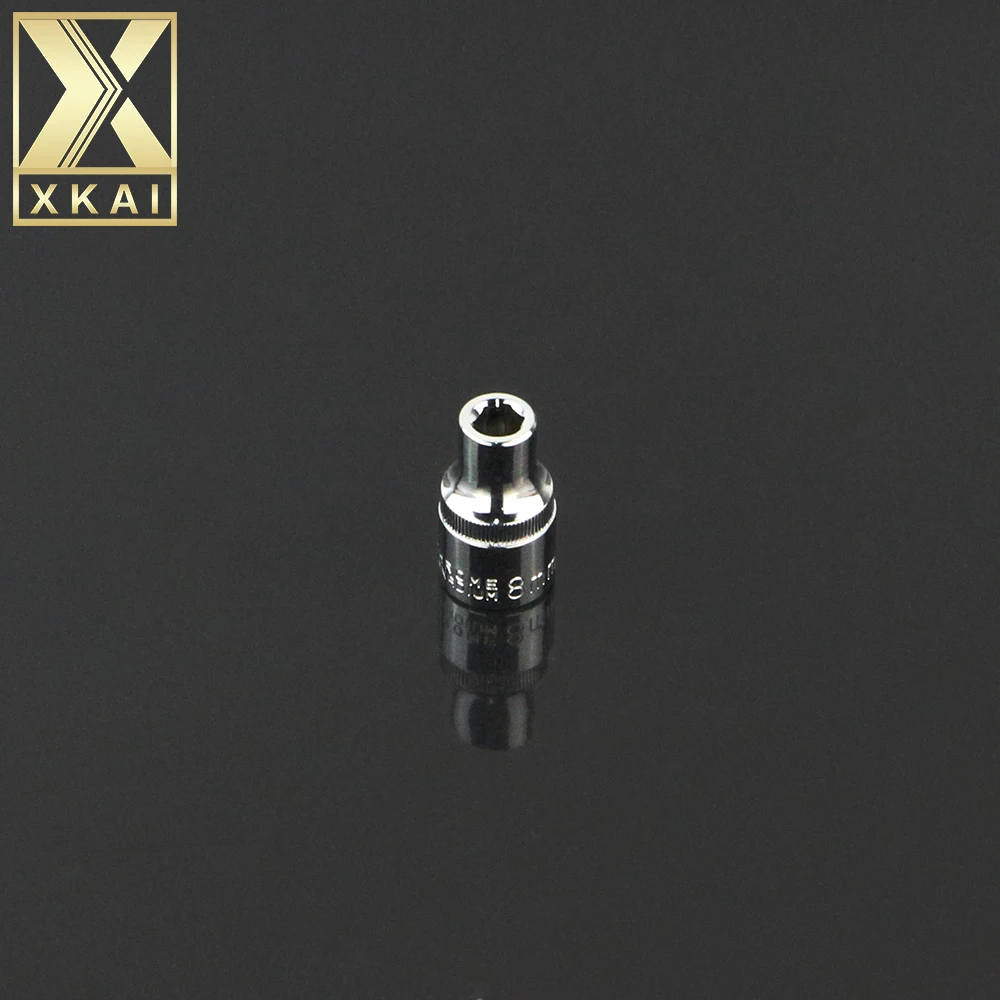 Xkai 1/2 &quot8 мм разъем Гаечные ключи головкой метрическая Набор торцевых конец