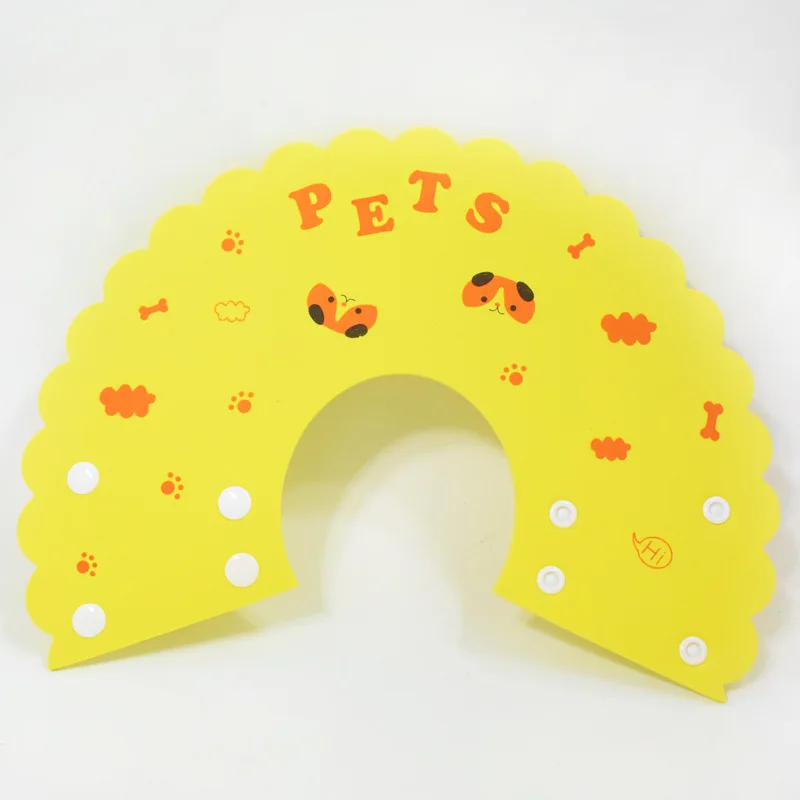 Soft and Comfy Cute Pet Elizabethan Collar for Dogs Cats E-Collar Wound Healing Cone Protection Puppy Pet Recovery Collar PL0068