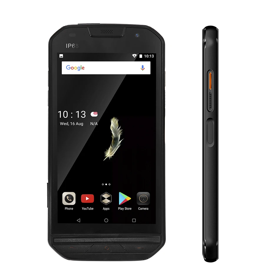 Быстрая DOOGEE S30 5," HD Мобильный Телефон IP68 Водонепроницаемый 5580 мАч 2 Гб 16 Гб 8 Мп MTK6737V Android 7,0 смартфон
