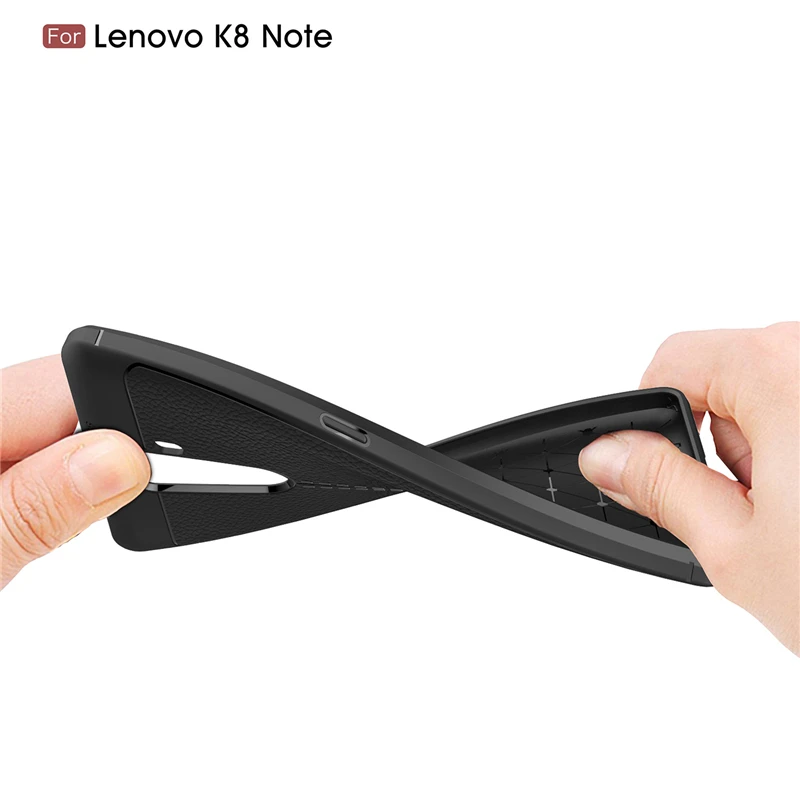 Чехол для телефона Lenovo K8 Note роскошный резиновый мягкий чехол Vibe Shell XYWZV |
