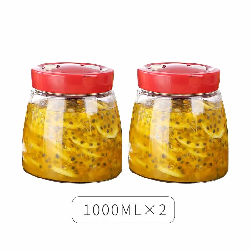 B Краткое уплотнение хранения Jar прозрачная стеклянная банка мёд Джем бутылка для фруктов с крышкой мариновка Сторона блюдо майки угги кухня интимные аксессуары - Цвет: B