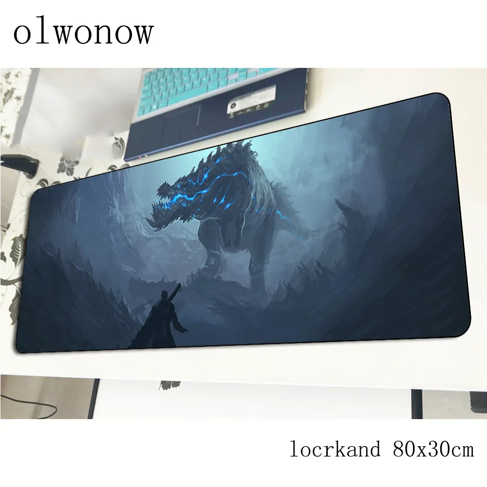 Коврик для мыши Monster Hunter игровой коврик с заблокированными краями 80x30 см большой
