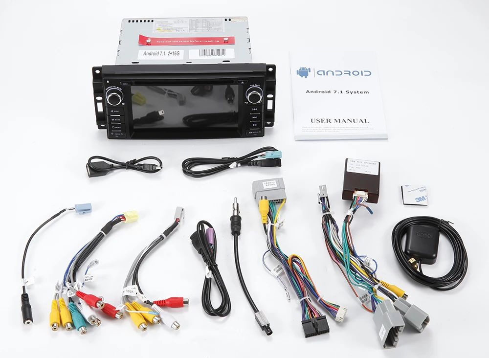 Система Android 7 1 2 Гб ОЗУ автомобильный DVD плеер система GPS навигации стерео медиа
