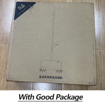 With Good Package Xiaomi Yijie беспроводной ручной пылесос Ye01 интеллектуальная подметальная машина очиститель пола с 30 шт заменой нетканого F - Цвет: With Good Package