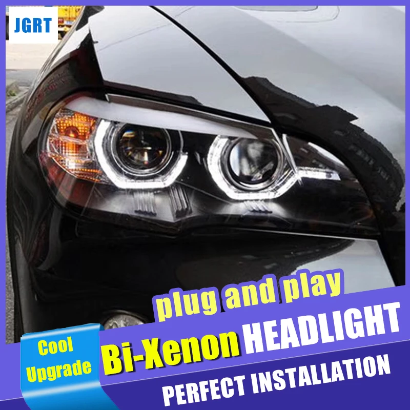 Новинка Стайлинг автомобиля для BMW X5 E70 фары 2007-2013 автомобильные светодиодный ные