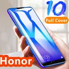 Чехол на Honor 10, защитное стекло для Huawei Honor10, закаленное стекло, полное покрытие, защита экрана, защитная пленка для телефона, передняя оригинальная