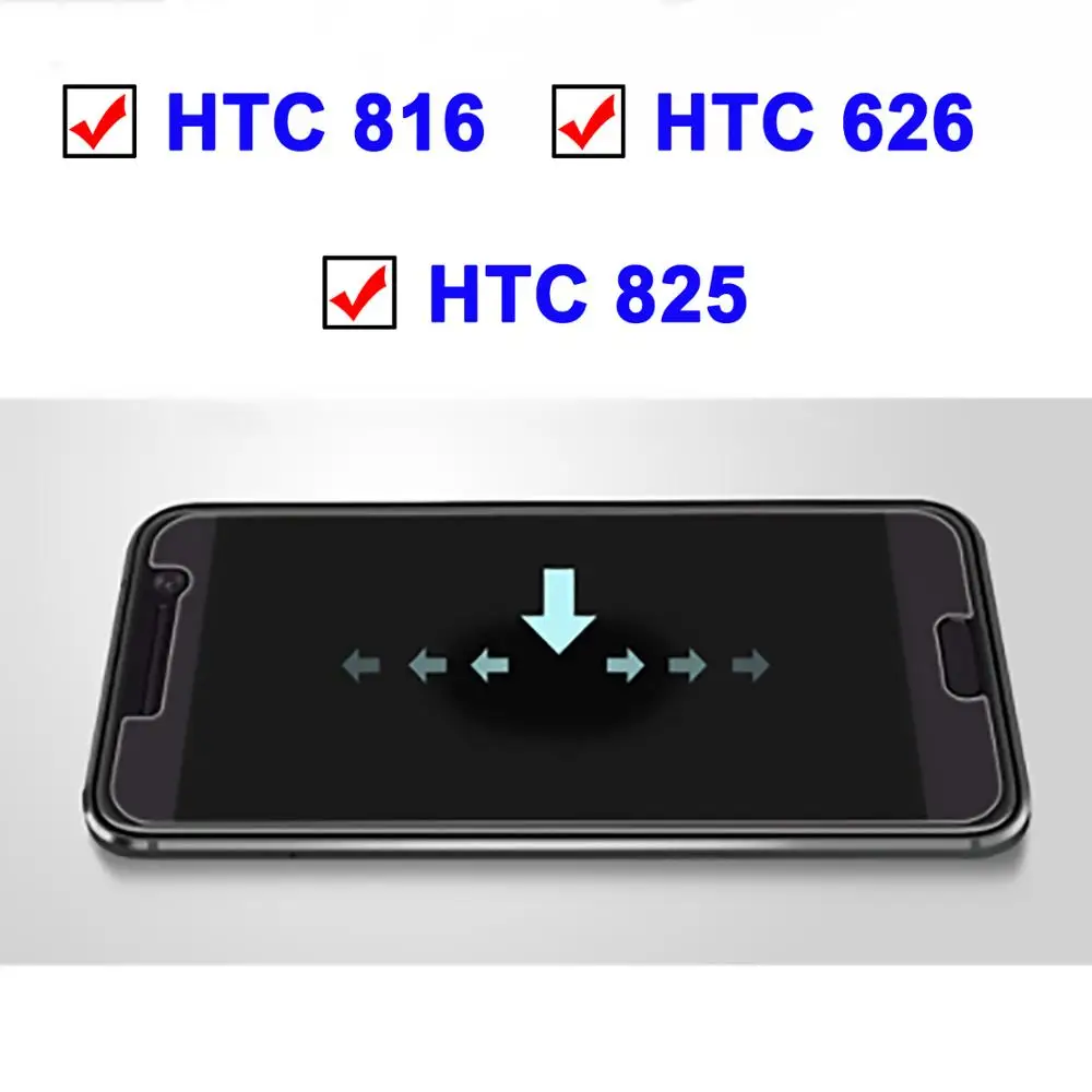2 шт. защитная пленка для htc 816 закаленное стекло 626 дюйма 825 зеркальная защита