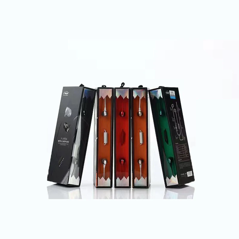 Shengtena красочные 3 5 мм Проводные Ephones металлические наушники стерео музыка Hands Free