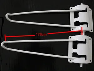 4 шт.лот H:178 мм складные шпильки для стола, металлические шпильки для ноутбука, кофейного цвета