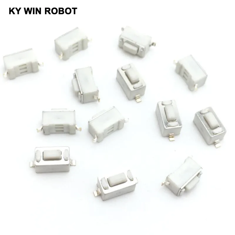 Тактовый переключатель SMD 100 шт./лот 3*6*4 3 H микропереключатель тактильная кнопка
