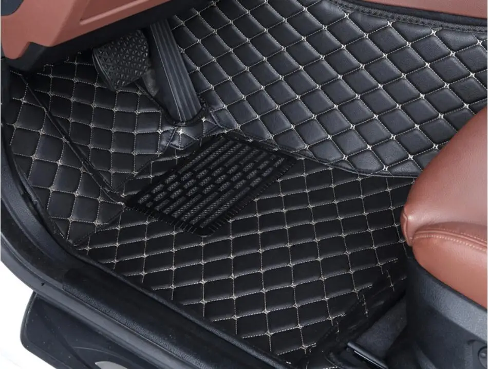 Floor Mats Foot Carpets Car Step For BMW 320i 328i 2013-2016.Embroidery+Leather+XPE | Автомобили и мотоциклы